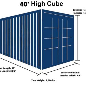 40 High Cube Container